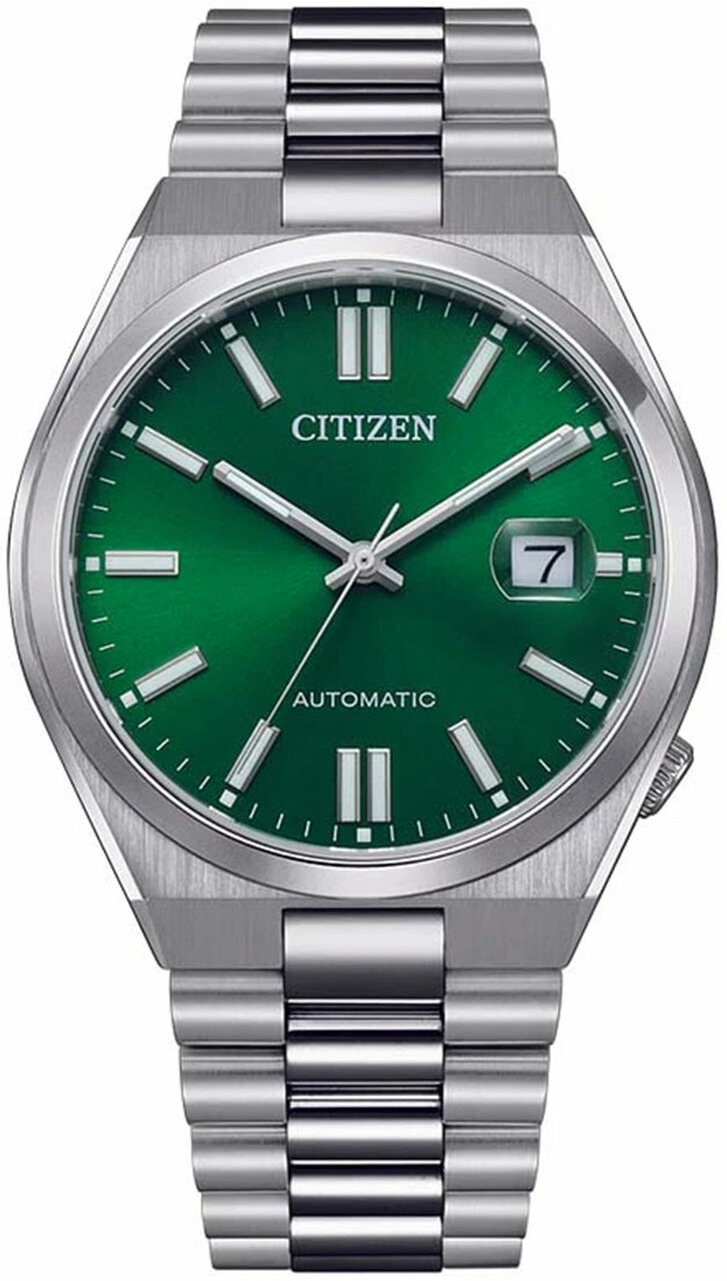 Citizen Herrklocka NJ0150-81X Tsuyosa Collection Grön/Stål Ø40 mm - Citizen