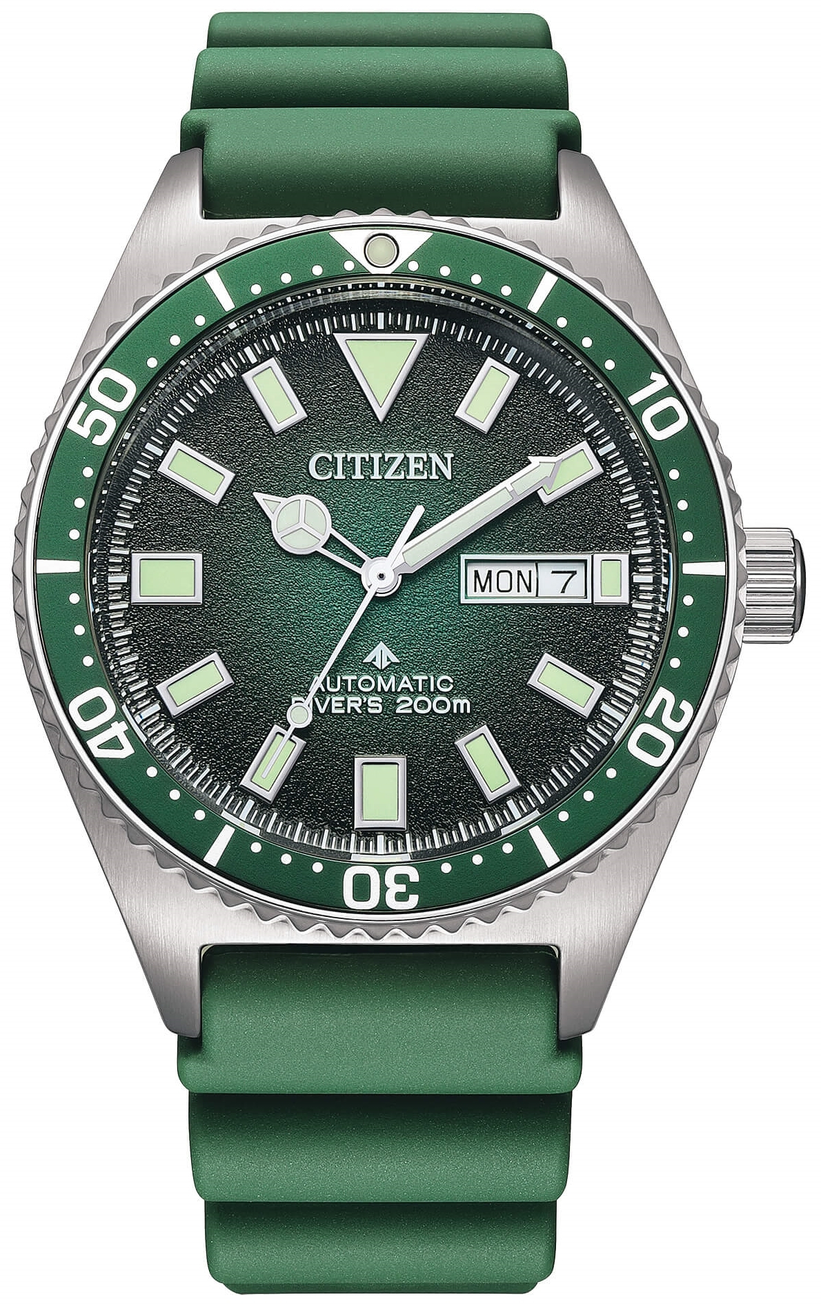 Citizen Herrklocka NY0121-09X Promaster Grön/Gummi Ø41 mm - Citizen