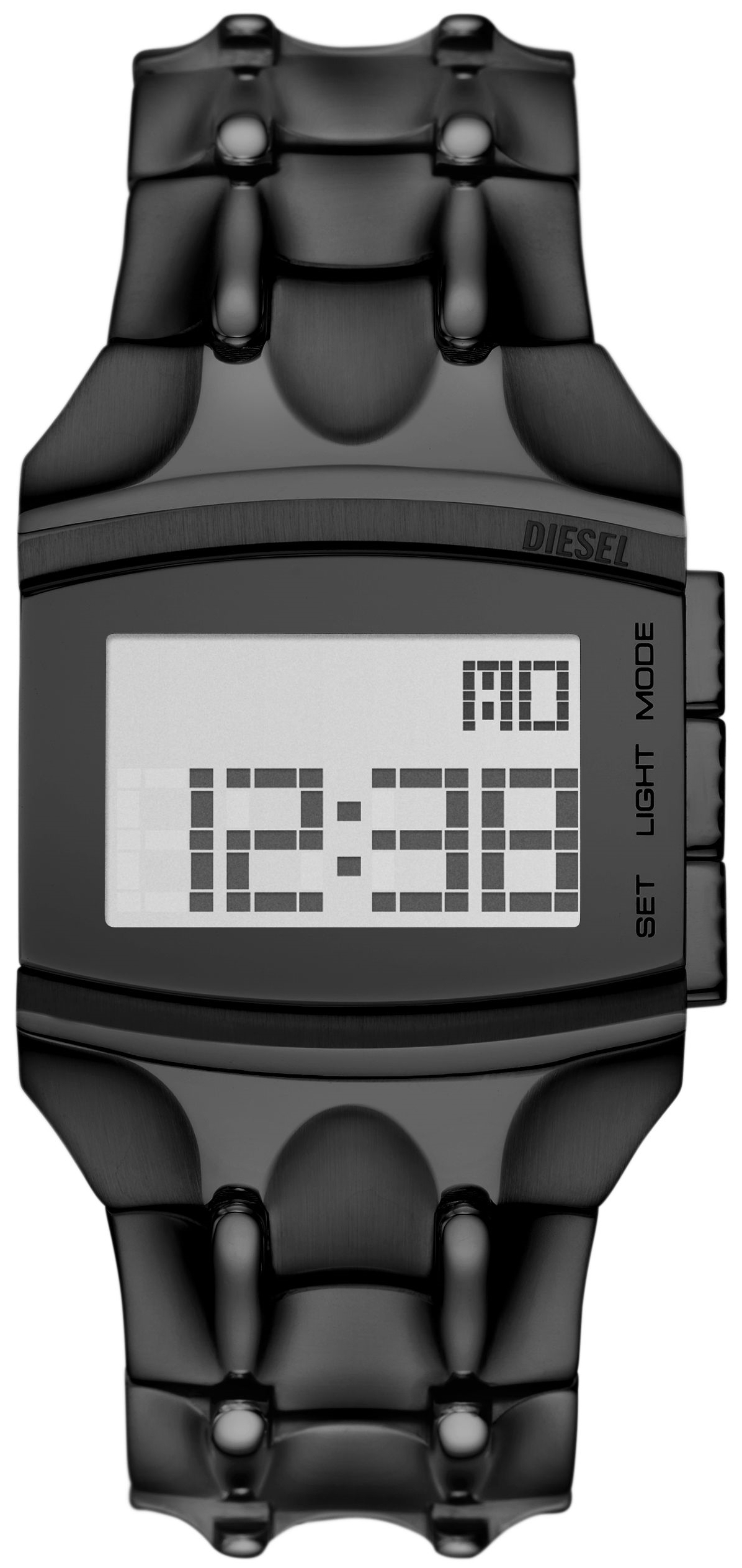 Diesel Herrklocka DZ2156 Croco Digi Stål Ø33 mm - Diesel