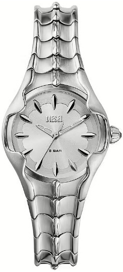 Diesel Damklocka DZ5605 Vert Silverf&auml;rgad/St&aring;l &Oslash;32 mm