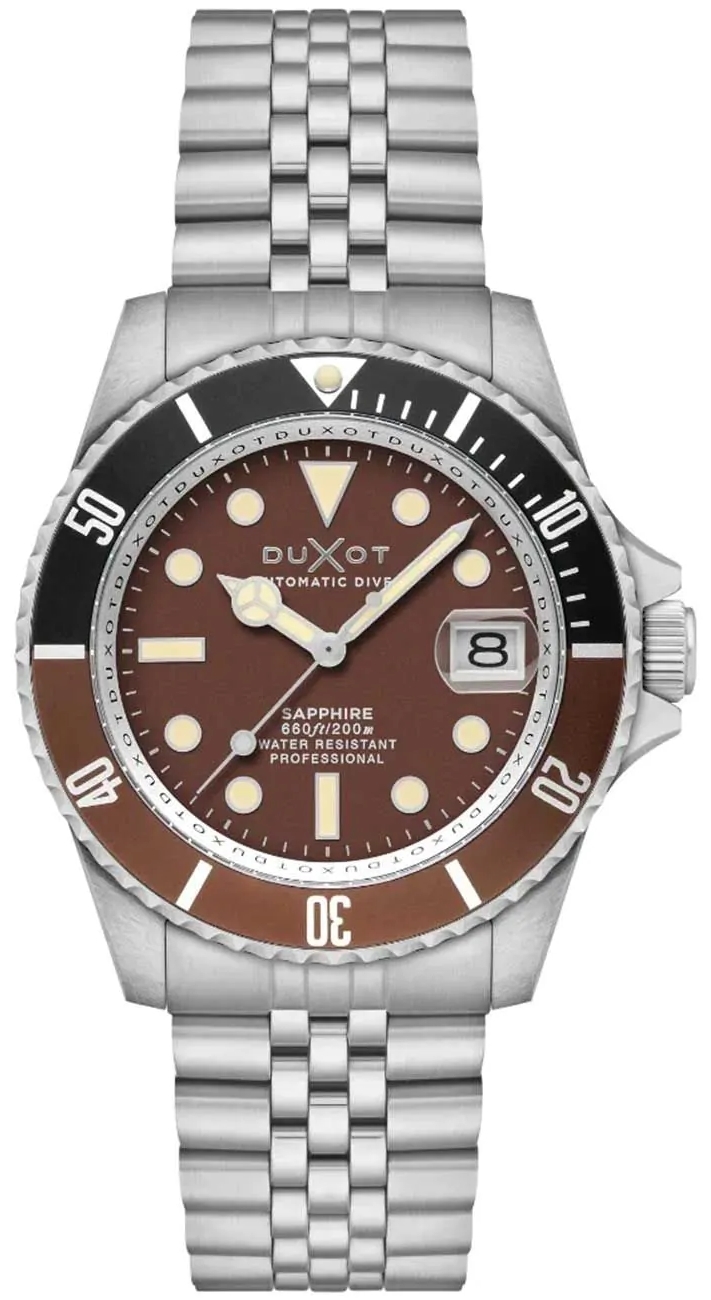 Duxot Herrklocka DX-2057-99 Atlantica Brun/Stål Ø42 mm - Duxot