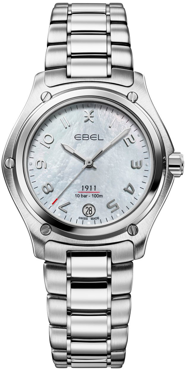 Ebel 1911 Damklocka 1216577 Vit/Stål Ø34 mm - Ebel