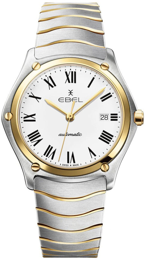 Ebel Herrklocka 1216614 Classic Vit/18 karat gult guld Ø40 mm - Ebel