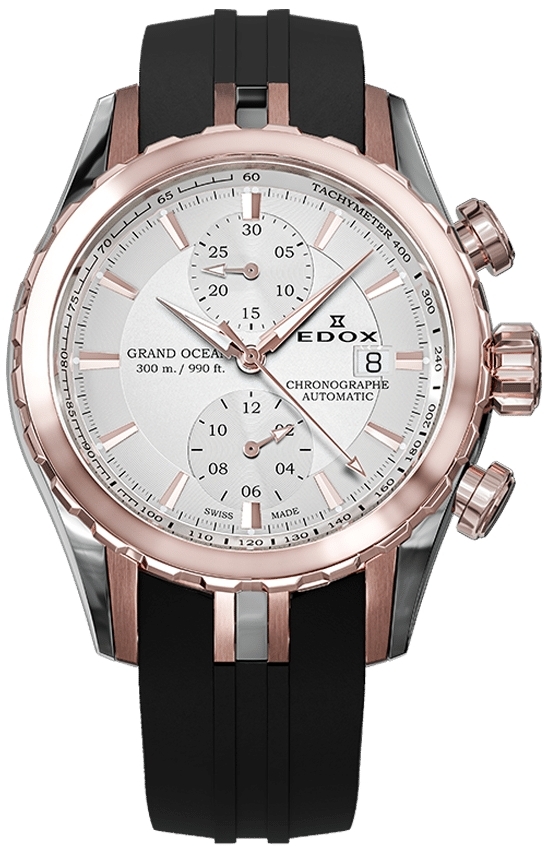 Edox Herrklocka 09800-357RCA-AIR Grand Ocean Chronograph