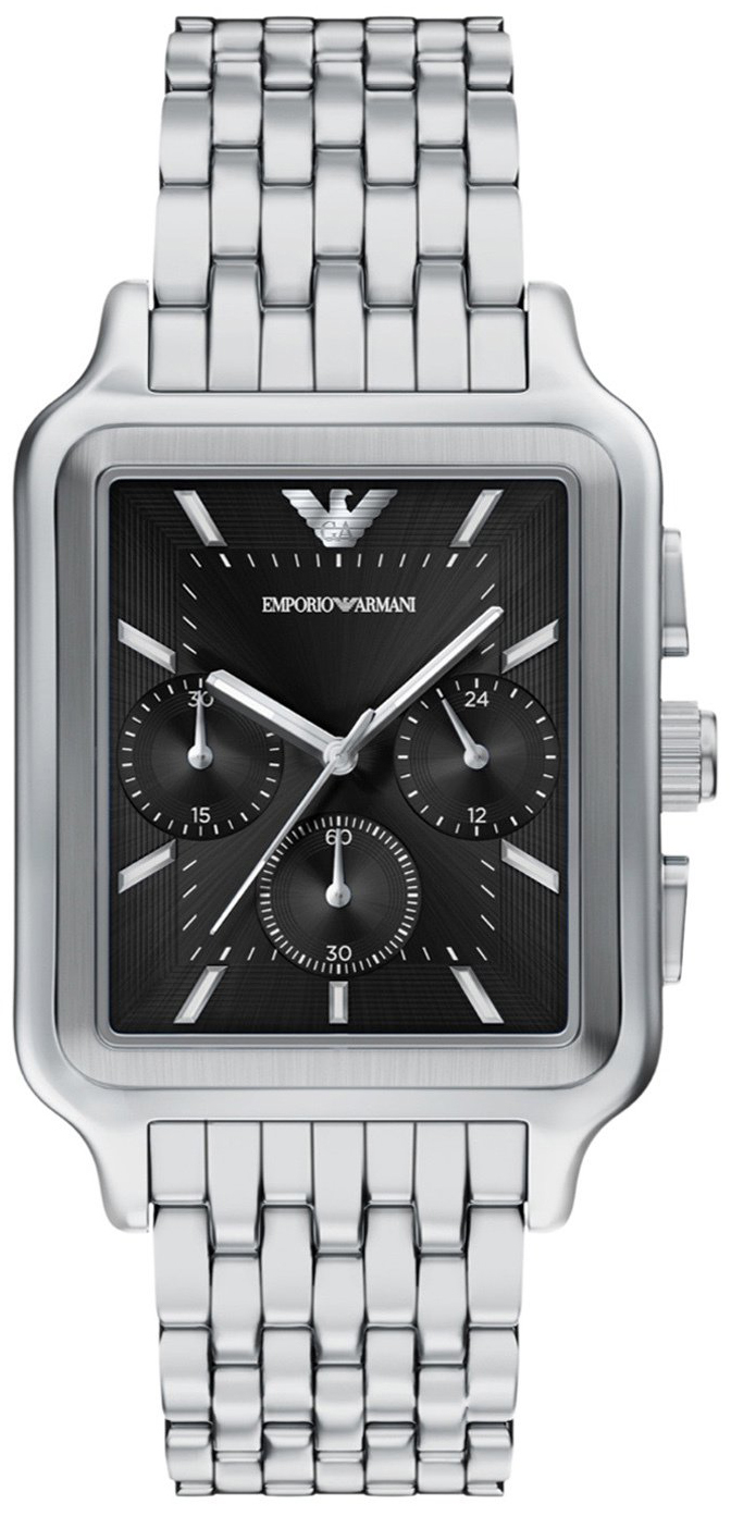 Emporio Armani Herrklocka AR11751 Svart/St&aring;l