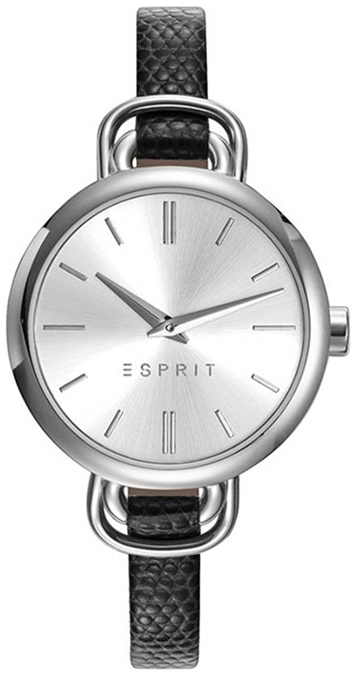 Esprit Dress Damklocka ES109542001 Silverfärgad/Läder Ø32 mm