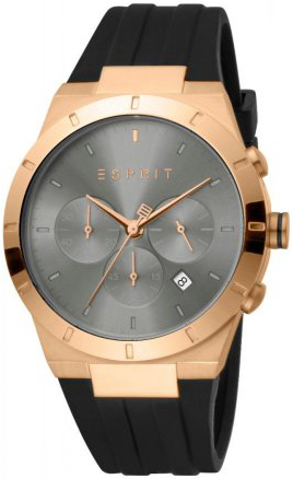 Esprit Herrklocka ES1G205P0045 Anderson Grå/Gummi Ø43 mm - Esprit
