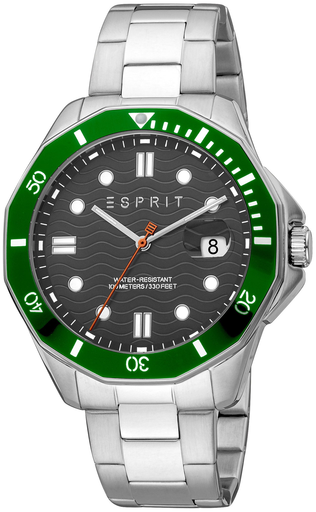 Esprit Herrklocka ES1G367M0065 Classic Svart/St&aring;l &Oslash;43 mm