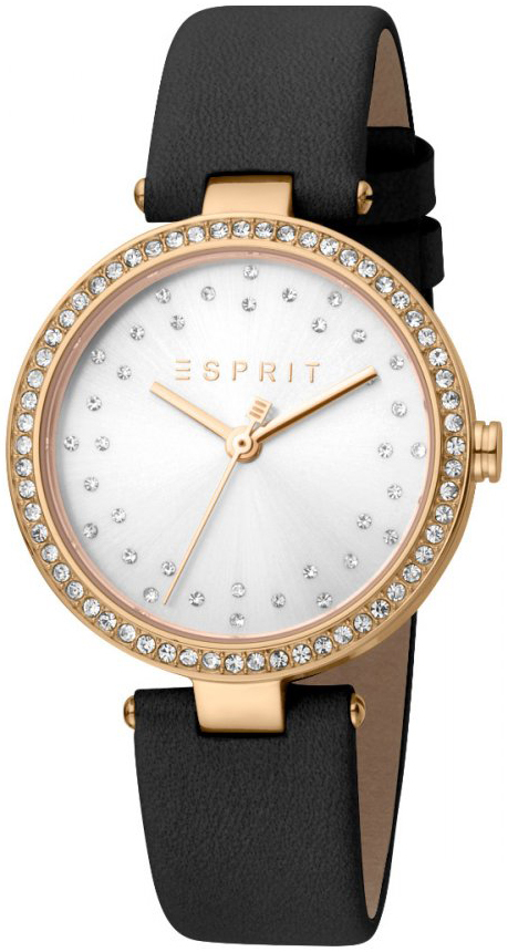 Esprit Damklocka ES1L199L0025 Vit/Läder Ø34 mm - Esprit
