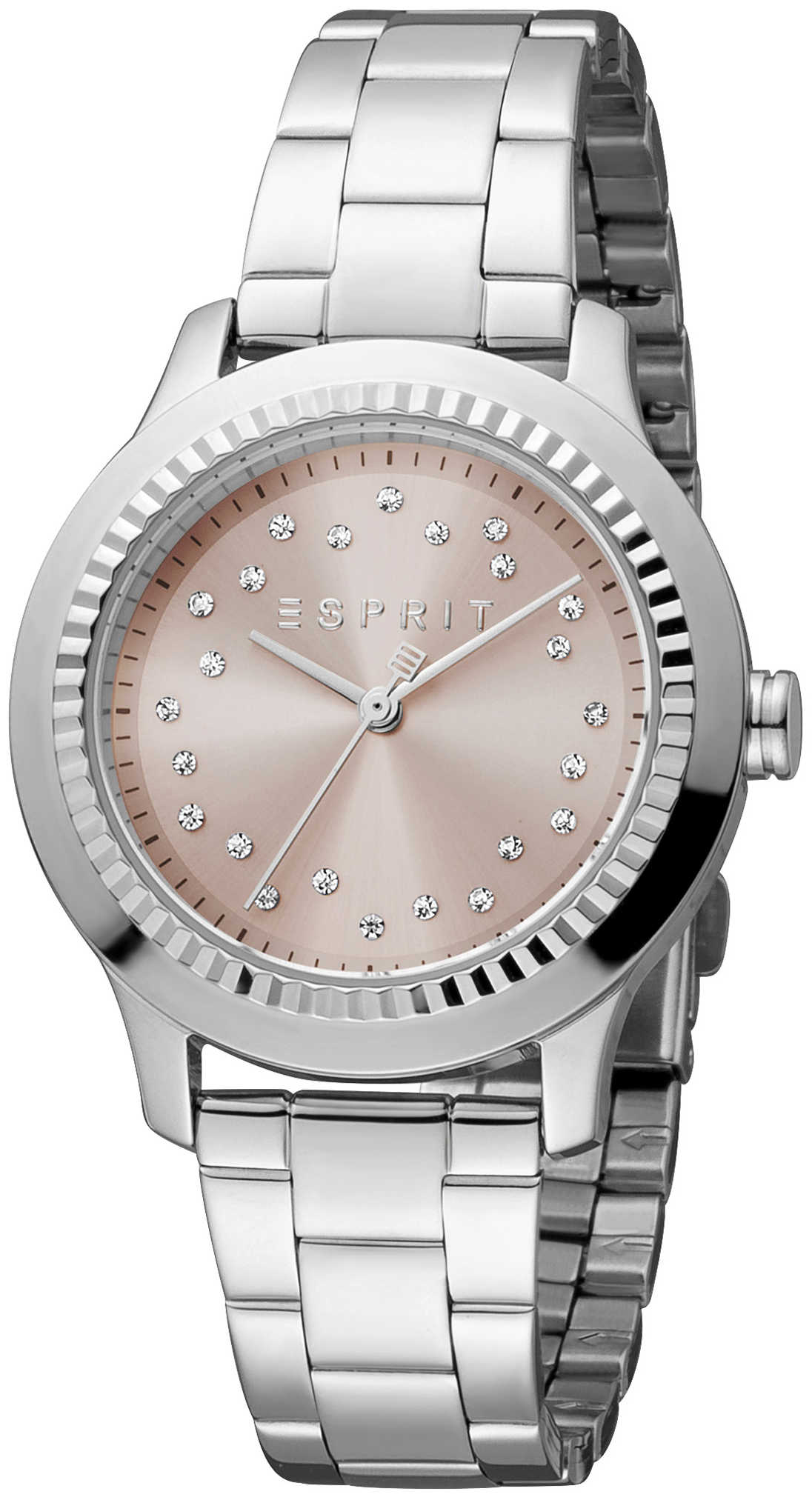 Esprit Damklocka ES1L351M0075 Classic St&aring;l &Oslash;34 mm