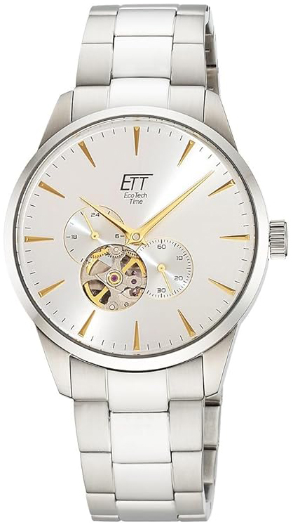 ETT Eco Tech Time Herrklocka EGS-40401-41M Motion Drive Vit/Stål