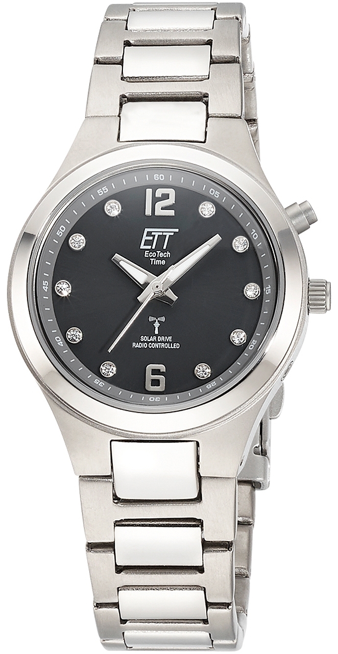 ETT Eco Tech Time Damklocka ELT-11466-24M Everest Svart/Titan Ø34 mm - ETT Eco Tech Time