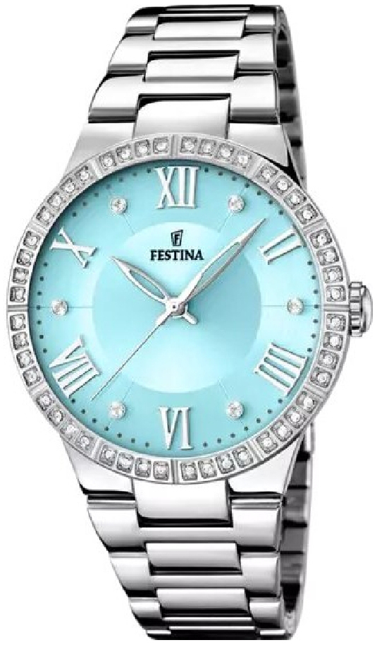 Festina Damklocka F16719-4 Boyfriend Blå/Stål Ø36.5 mm - Festina