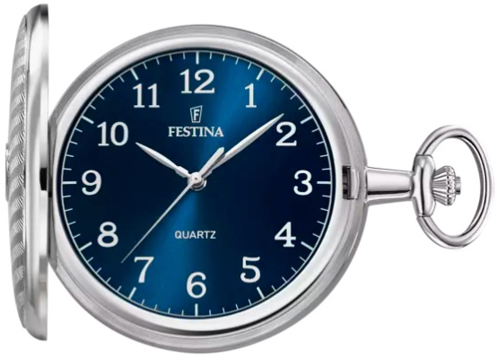 Festina Herrklocka F2021-2 Classic Blå Ø49 mm - Festina