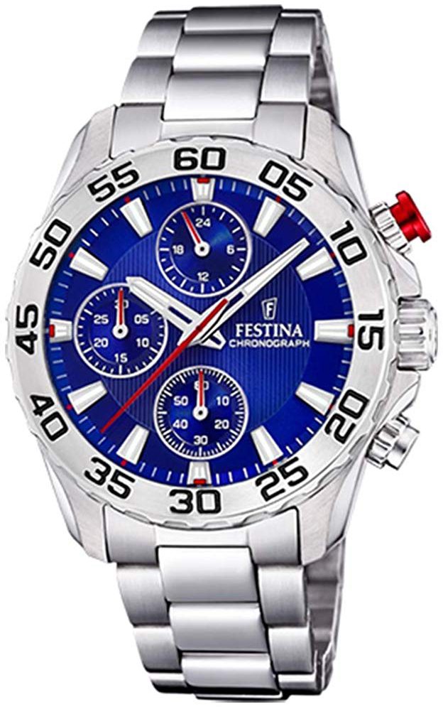Festina F20457-2 Junior Blå/Stål Ø36 mm - Festina