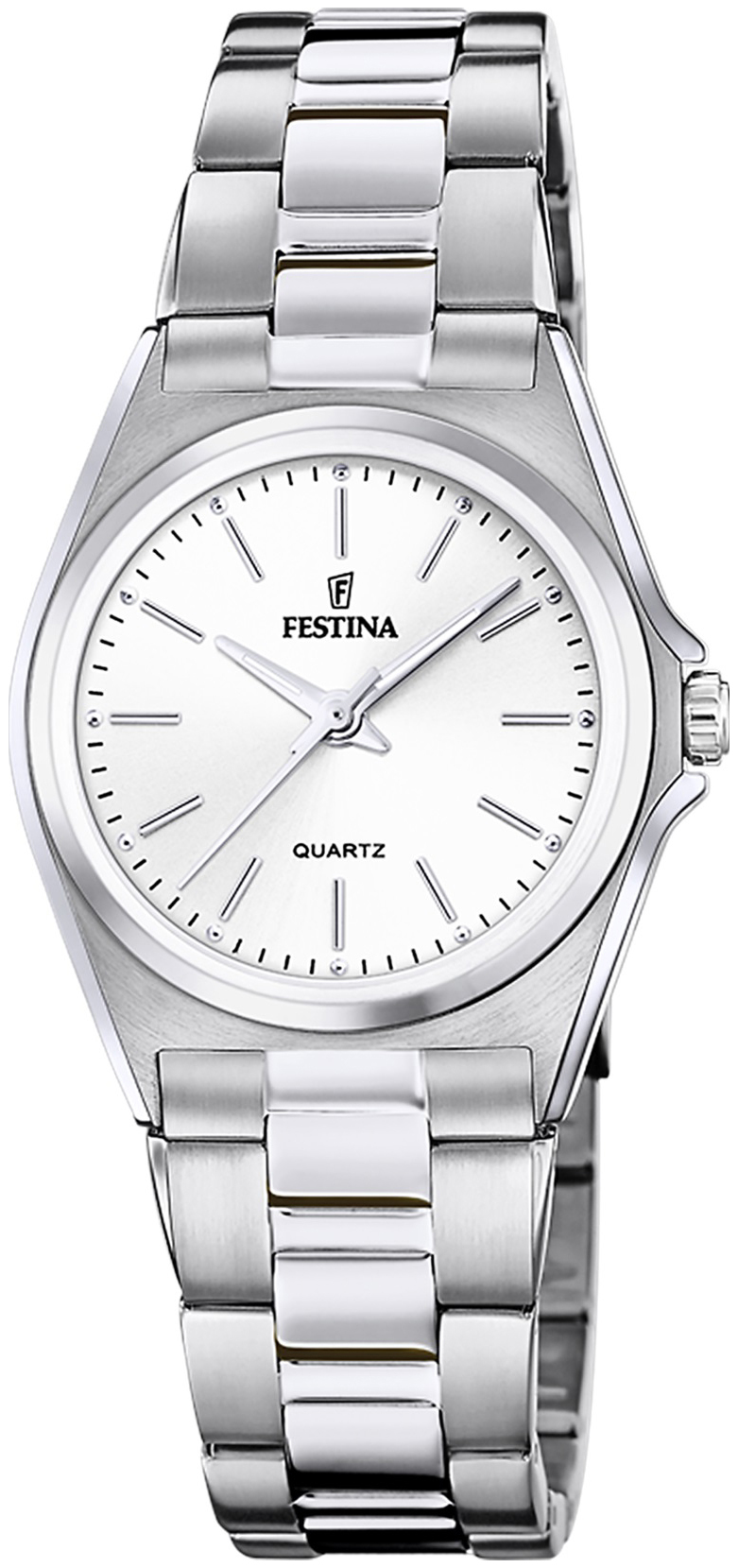 Festina Damklocka F20553-2 Classic Vit/Stål Ø31 mm - Festina