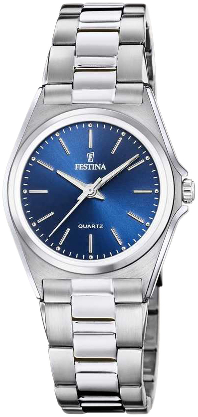 Festina Damklocka F20553-3 Blå/Stål Ø31 mm - Festina