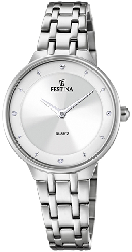 Festina Damklocka F20600-1 Mademoiselle Silverfärgad/Stål Ø30.5 mm - Festina