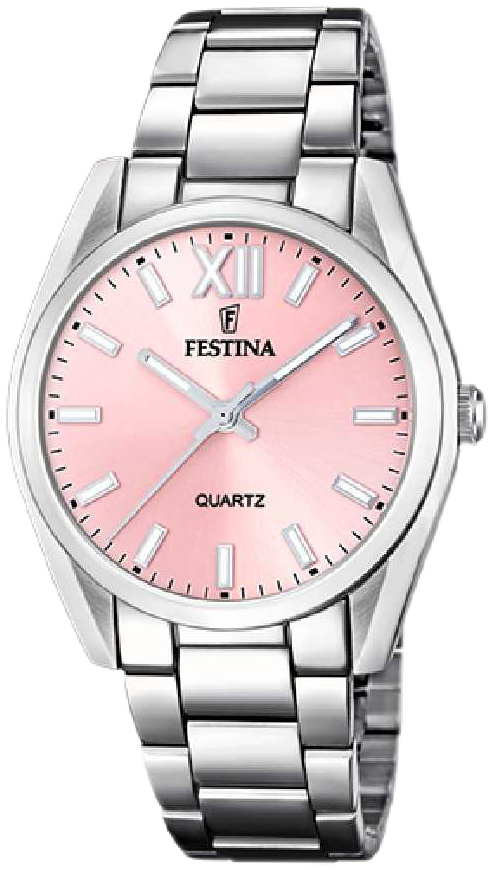 Festina Damklocka F20622-2 Boyfriend Rosa/Stål Ø36.8 mm - Festina