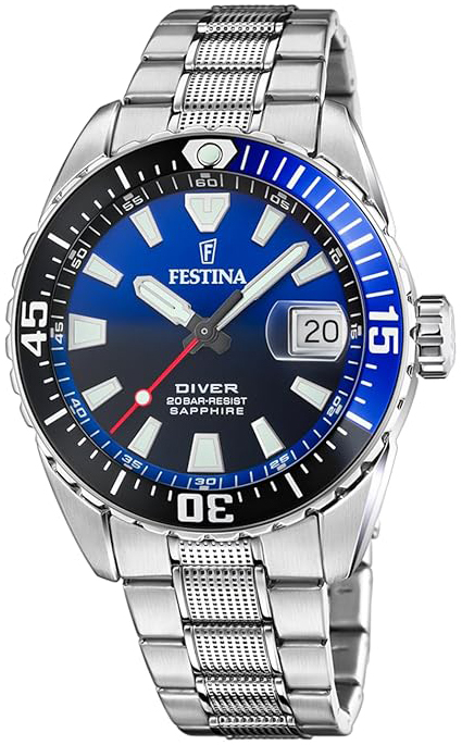 Festina Herrklocka F20669-5 The Original Flerfärgad/Stål Ø41 mm