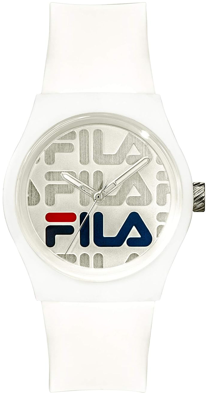 Fila Damklocka 38-319-001 Classic Silverfärgad/Gummi Ø30 mm - Fila