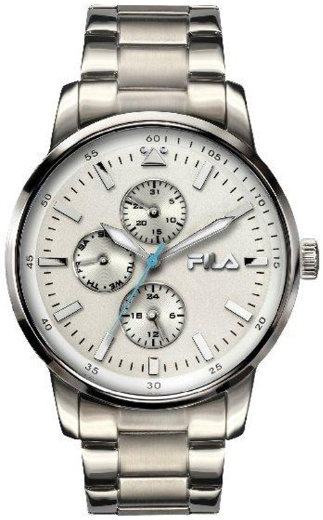 Fila Herrklocka 38-713-001 Classic Vit/Stål Ø42 mm - Fila