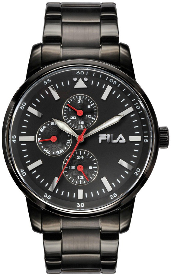 Fila Herrklocka 38-713-002 Classic Svart/Stål Ø42 mm - Fila