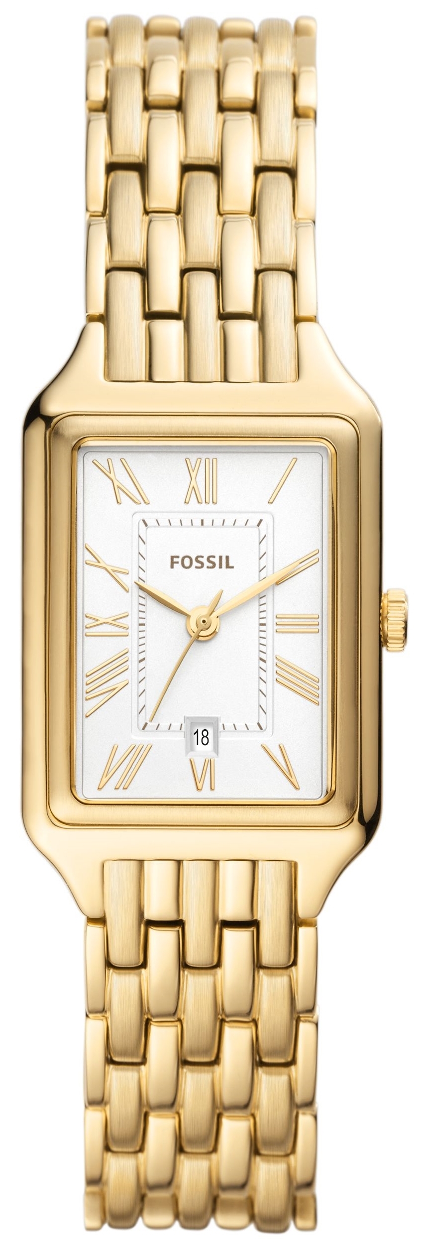 Fossil Damklocka ES5220 Raquel Silverfärgad/Guldtonat stål Ø23 mm - Fossil