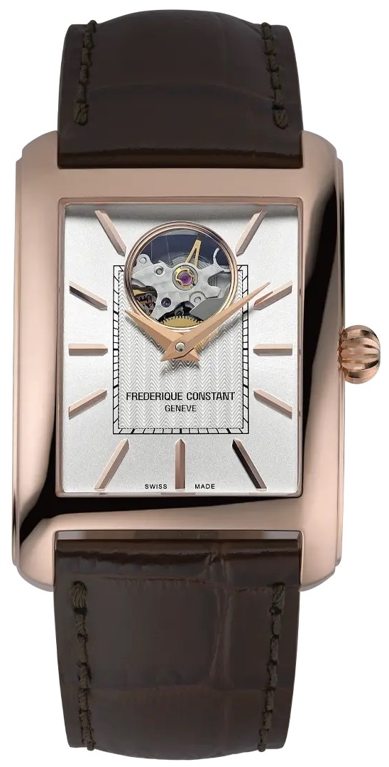 Frederique Constant Herrklocka FC-311S4C4 Classics Carree Heart Beat - Frederique Constant