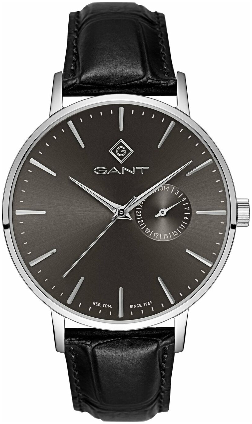 Gant Herrklocka G105002 Svart/Läder Ø41.5 mm