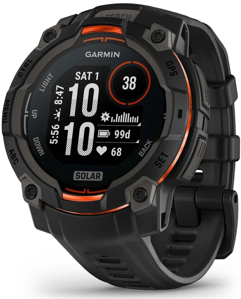 Garmin 010-02934-00 Instinct 3 Gummi Ø45 mm - Garmin