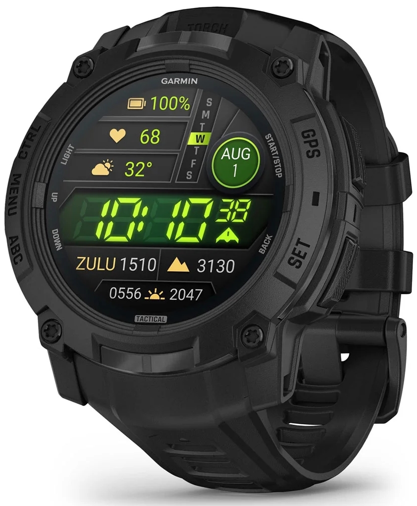Garmin 010-03020-50 Instinct 3 Tactical Edition Gummi Ø50 mm - Garmin