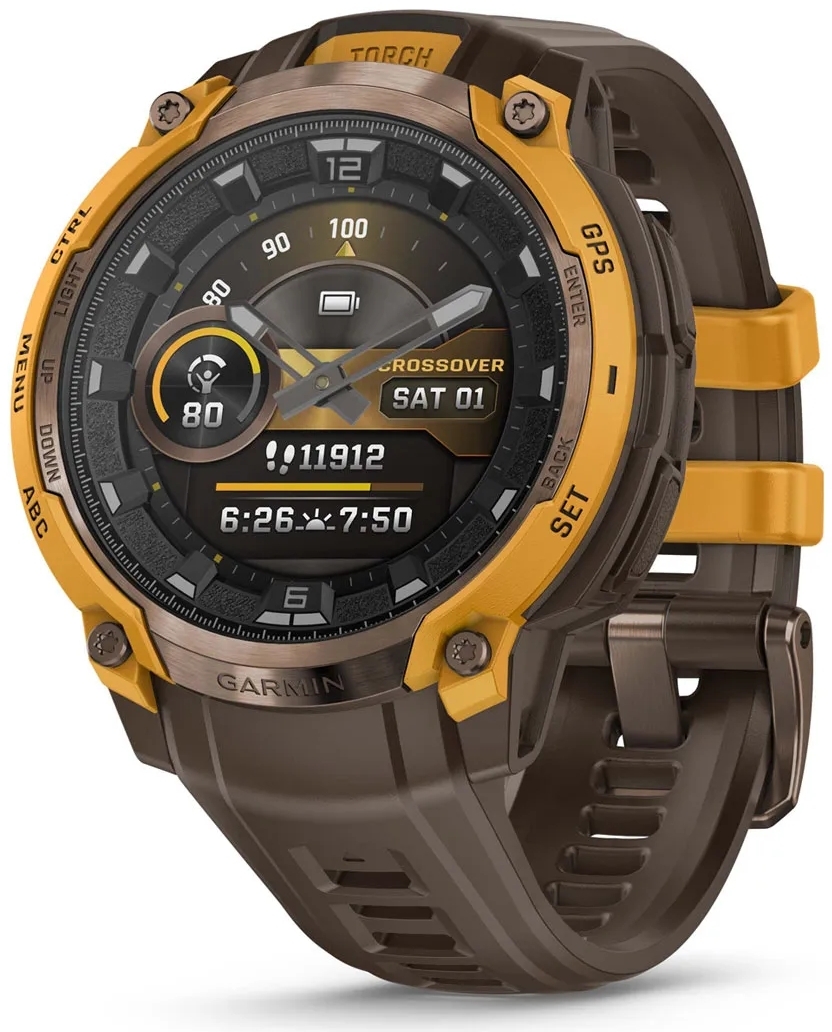 Garmin 010-03398-01 Instinct Crossover Amoled Gummi Ø46.6 mm - Garmin