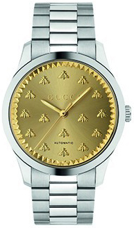 Gucci Herrklocka YA126378 G-Timeless Guld/Stål Ø42 mm - Gucci