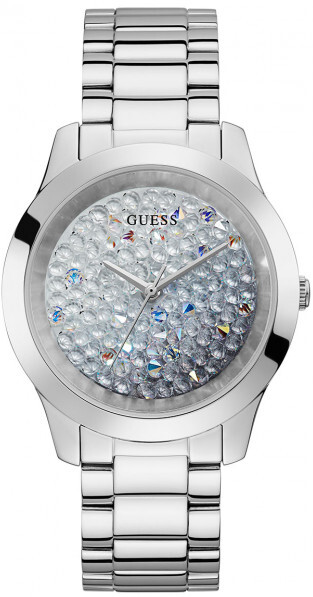 Guess Damklocka GW0020L1 Silverf&auml;rgad/St&aring;l &Oslash;42 mm