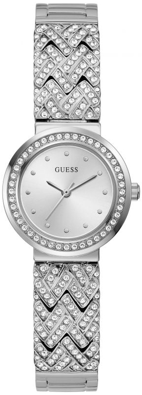 Guess Damklocka GW0476L1 Treasure Silverfärgad/Stål Ø28 mm - Guess
