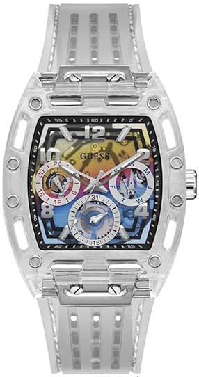 Guess Herrklocka GW0499G3 Phoenix Flerfärgad/Gummi - Guess