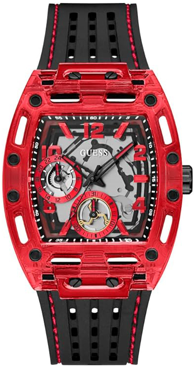 Guess Herrklocka GW0499G4 Phoenix Grå/Gummi - Guess