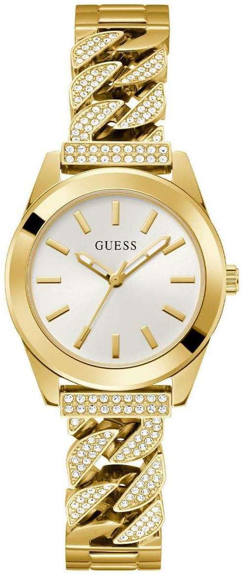 Guess Damklocka GW0546L2 Serena Silverfärgad/Gulguldtonat stål Ø32 - Guess