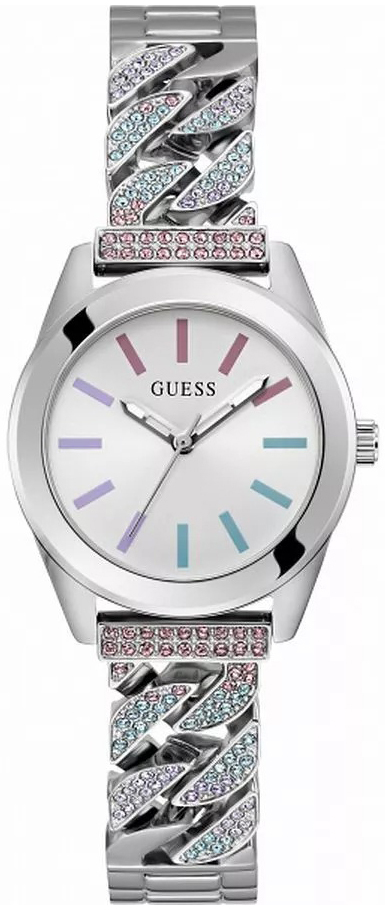Guess Damklocka GW0546L4 Serena Silverfärgad/Stål Ø32 mm - Guess