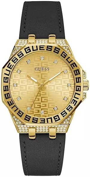 Guess Damklocka GW0547L3 Guld/Läder Ø39 mm - Guess