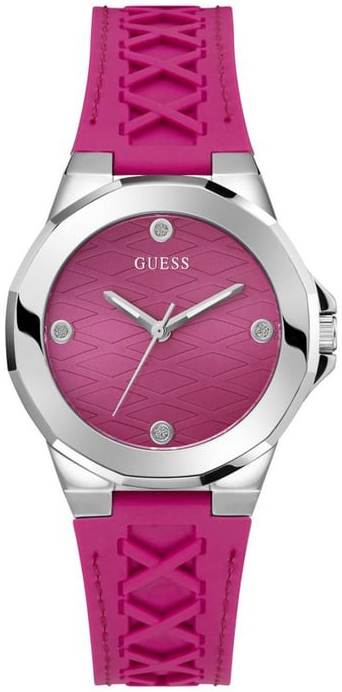 Guess Damklocka GW0599L1 Classic Rosa/Gummi Ø38 mm - Guess