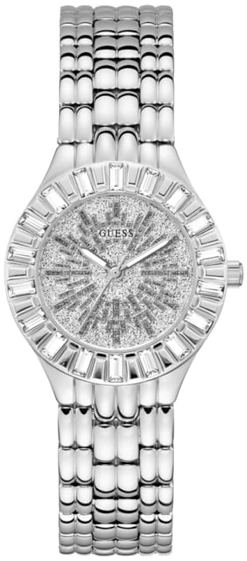 Guess Damklocka GW0602L1 Firework Silverfärgad/Stål Ø34 mm - Guess