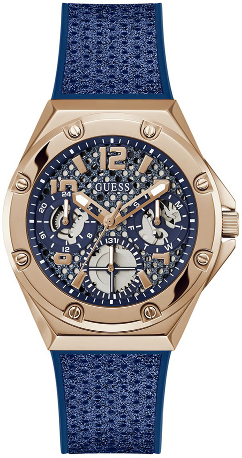 Guess Herrklocka GW0620L3 Asteria Blå/Gummi Ø40 mm - Guess