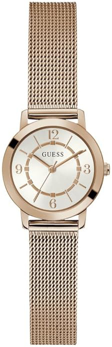 Guess Damklocka GW0666L3 Melody Silverfärgad/Roséguldstonat stål - Guess