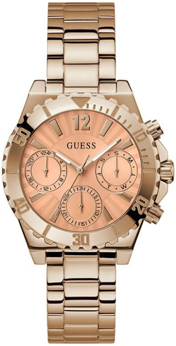 Guess Damklocka GW0696L3 Phoebe Orange/Roséguldstonat stål Ø38.2 mm - Guess