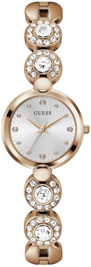 Guess Damklocka GW0757L3 Stardom Silverfärgad/Roséguldstonat stål - Guess