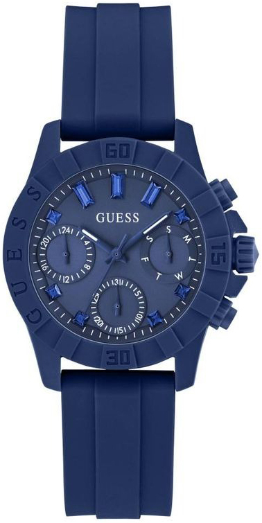 Guess Damklocka GW0775L4 Sportstar Blå/Gummi Ø38 mm - Guess