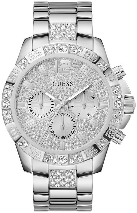 Guess Herrklocka GW0796G1 Majestic Silverfärgad/Stål Ø48 mm