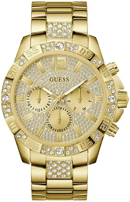 Guess Herrklocka GW0796G2 Majestic Guld/Gulguldtonat stål Ø48 mm - Guess